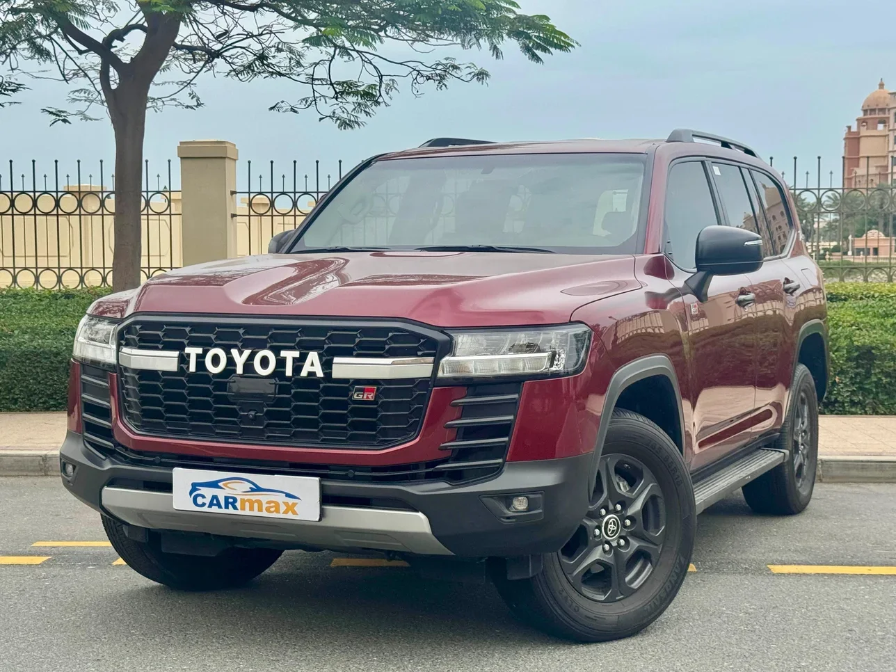 Toyota  Land Cruiser  GX  2022  Automatic  107,000 Km  6 Cylinder  Four Wheel Drive (4WD)  SUV  Red