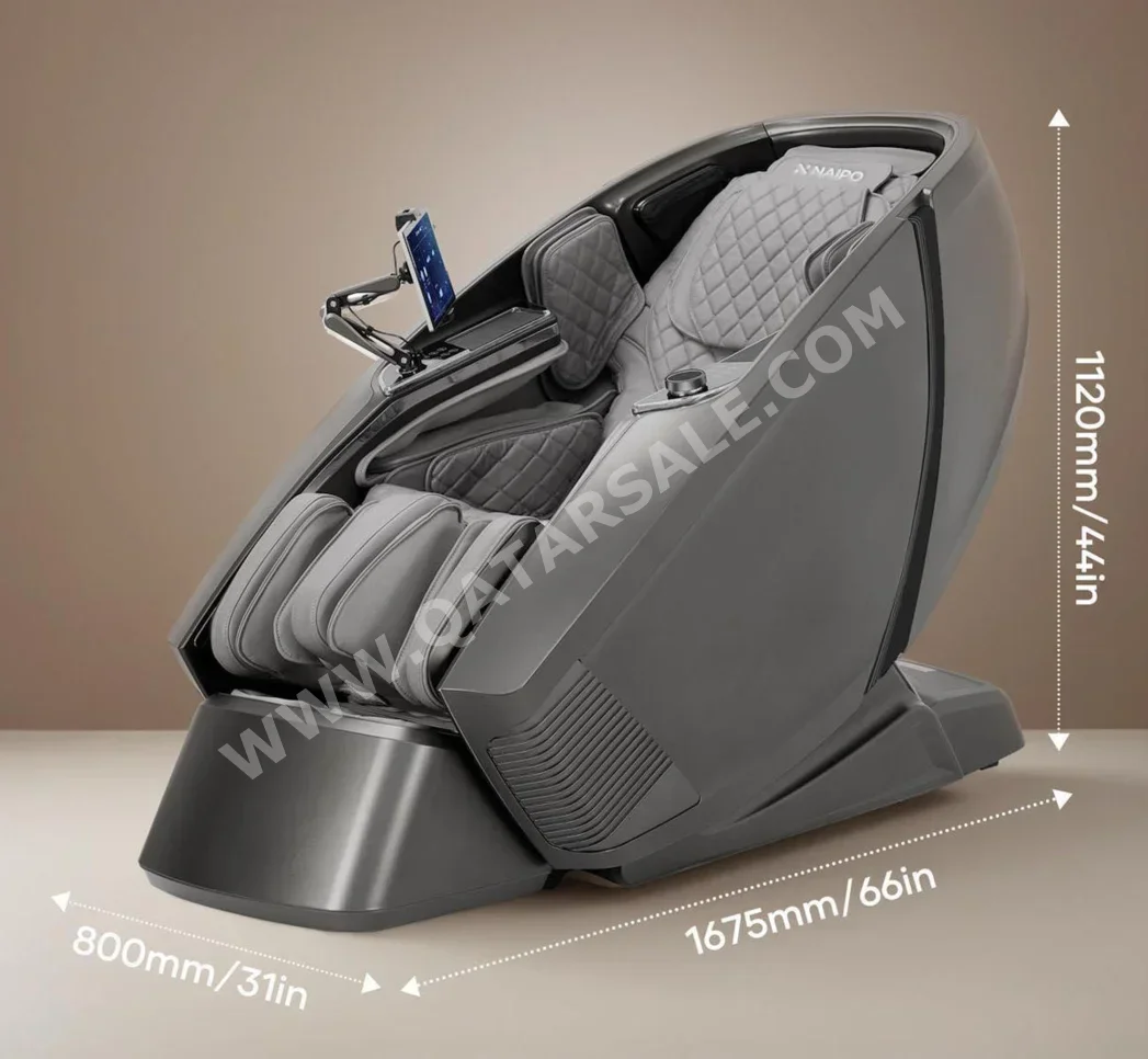 كرسي التدليك بيست مساج  أسود  كل الجسم  رباعي الأبعاد