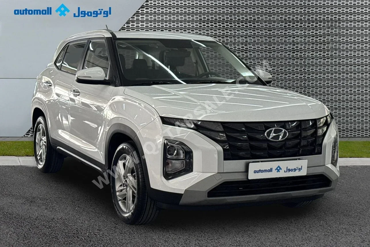 Hyundai  Creta  2024  Automatic  58,126 Km  4 Cylinder  Front Wheel Drive (FWD)  SUV  White  With Warranty