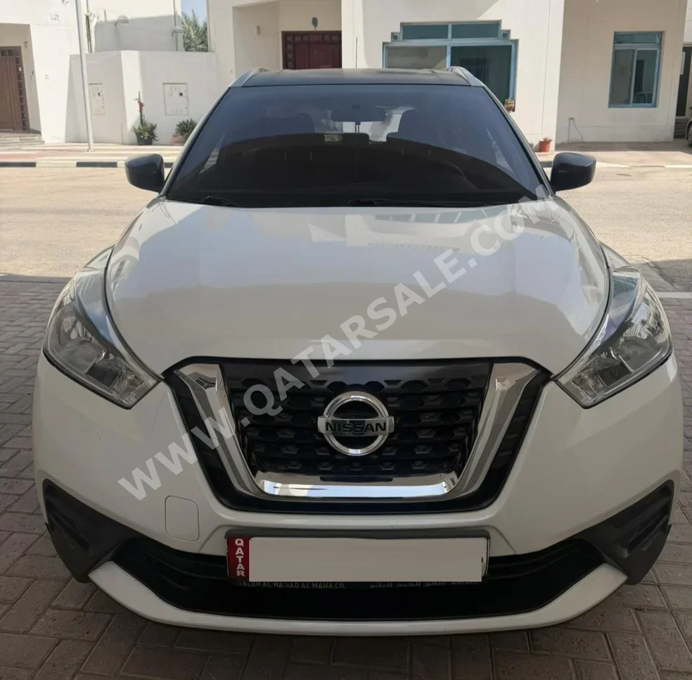 Nissan  Kicks  2018  Automatic  81,000 Km  4 Cylinder  Front Wheel Drive (FWD)  SUV  White