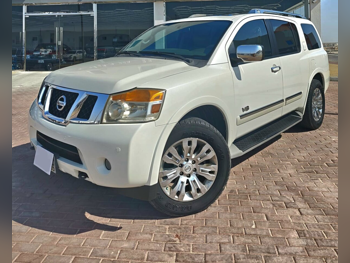 نيسان  أرمادا  ال اي  2015  اوتوماتيك  344,000 كم  8 سلندر  دفع رباعي  اس يو في  أبيض