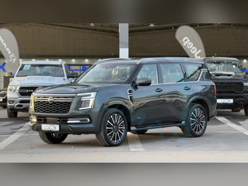 Nissan  Patrol  LE Platinum  2026  Automatic  0 Km  6 Cylinder  Four Wheel Drive (4WD)  SUV  Forest Green  With Warranty