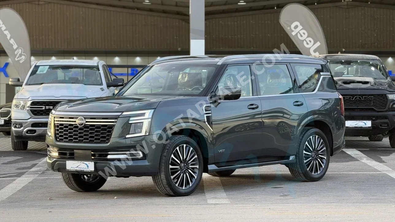 Nissan  Patrol  LE Platinum  2026  Automatic  0 Km  6 Cylinder  Four Wheel Drive (4WD)  SUV  Forest Green  With Warranty