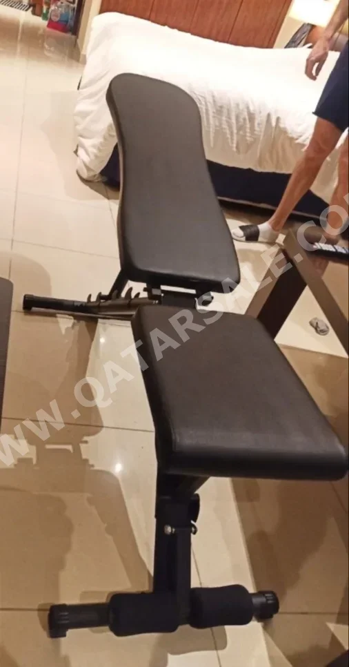 Sports/Exercises Equipment - Weight Bench  - Black