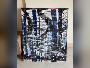 Single Picture Frame  Black  Oval  4