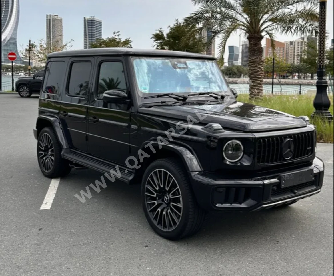 Mercedes-Benz  G-Class  63 AMG  2025  Automatic  4,750 Km  8 Cylinder  Four Wheel Drive (4WD)  SUV  Black  With Warranty