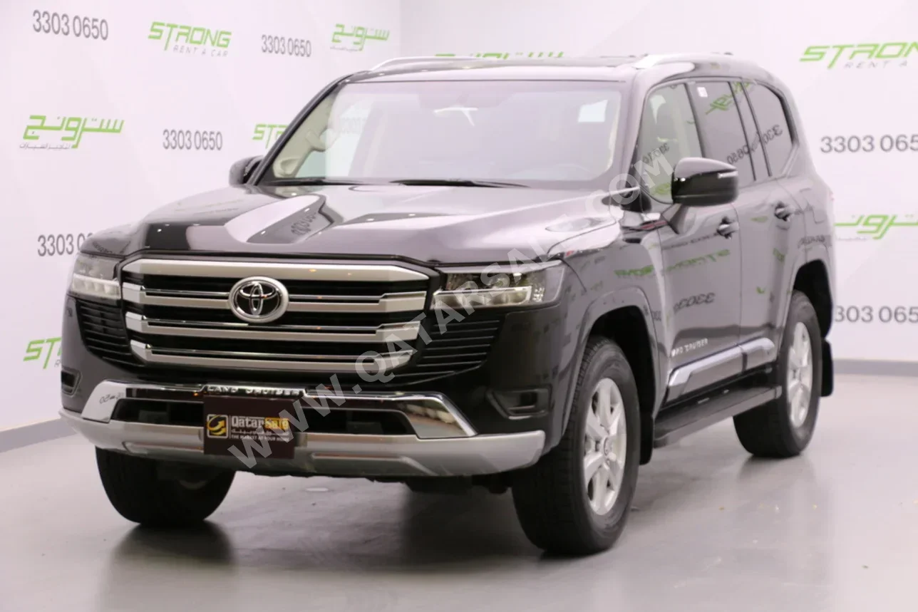 Toyota  Land Cruiser  GXR Twin Turbo  2024  Automatic  64,000 Km  6 Cylinder  Four Wheel Drive (4WD)  SUV  Black  With Warranty