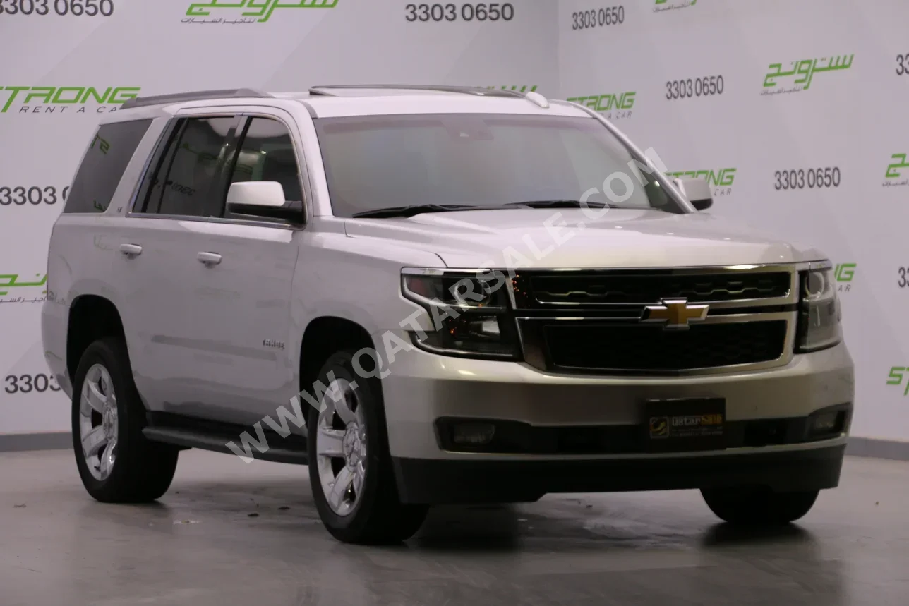 Chevrolet  Tahoe  2015  Automatic  156,000 Km  8 Cylinder  Four Wheel Drive (4WD)  SUV  Silver