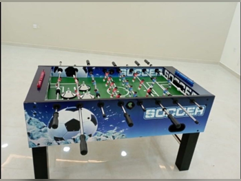 Black and Green  Foosball Table