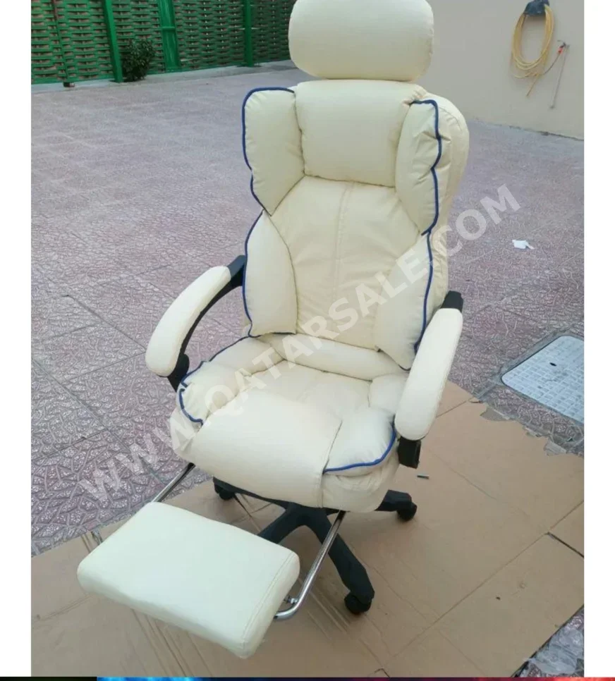 Desk Chairs - Manager Chair  - Beige