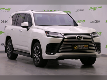 Lexus  LX  600  2025  Automatic  1,500 Km  6 Cylinder  Four Wheel Drive (4WD)  SUV  White  With Warranty