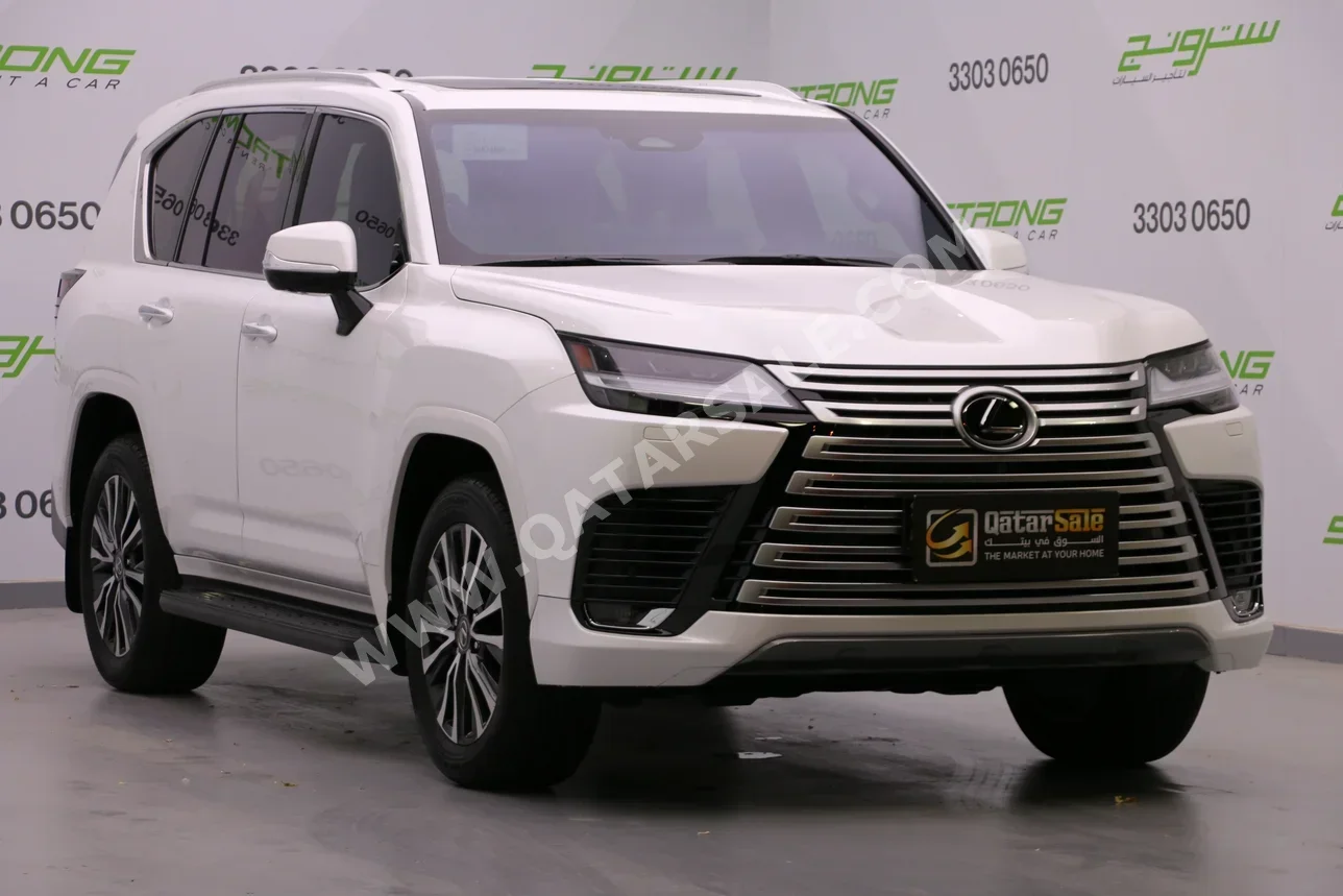 Lexus  LX  600  2025  Automatic  1,500 Km  6 Cylinder  Four Wheel Drive (4WD)  SUV  White  With Warranty