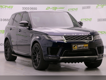 Land Rover  Range Rover  Sport  2021  Automatic  100,000 Km  6 Cylinder  Four Wheel Drive (4WD)  SUV  Dark Blue