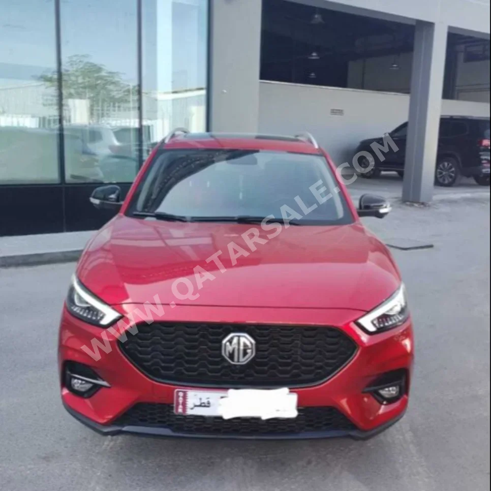 MG  ZsT  2023  Automatic  38,000 Km  3 Cylinder  Front Wheel Drive (FWD)  SUV  Red  With Warranty