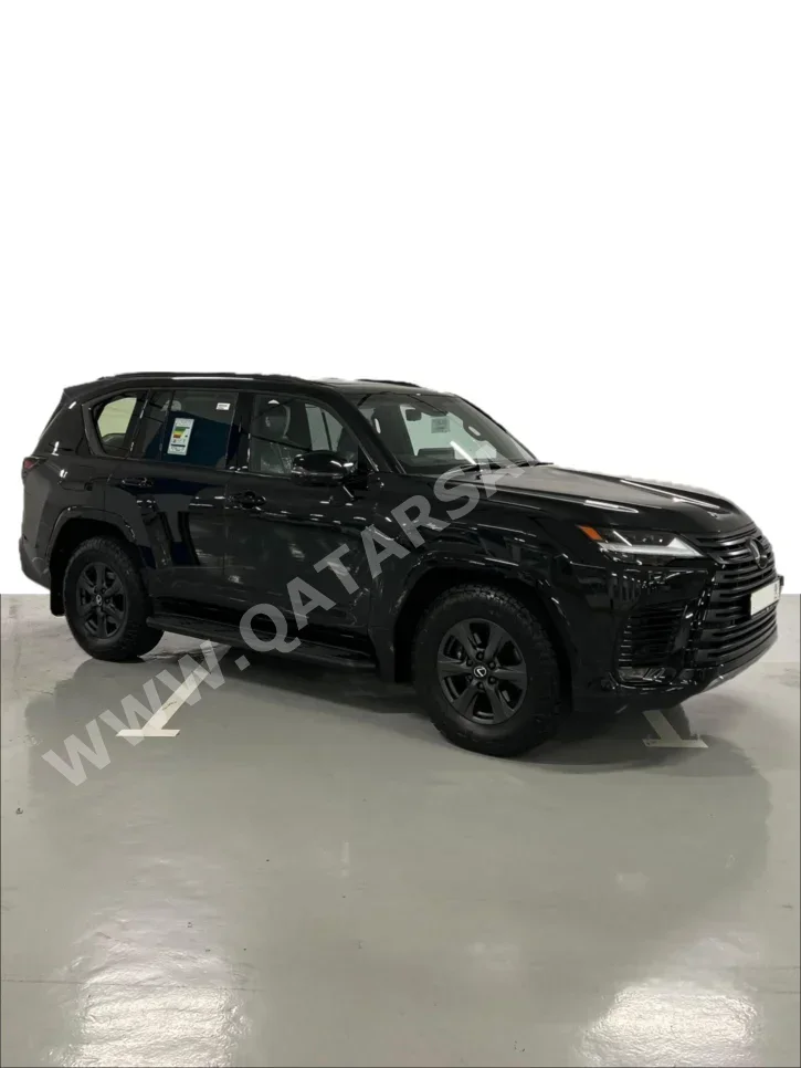 Lexus  LX  600 Overtrail  2025  Automatic  5 Km  6 Cylinder  Four Wheel Drive (4WD)  SUV  Black  With Warranty