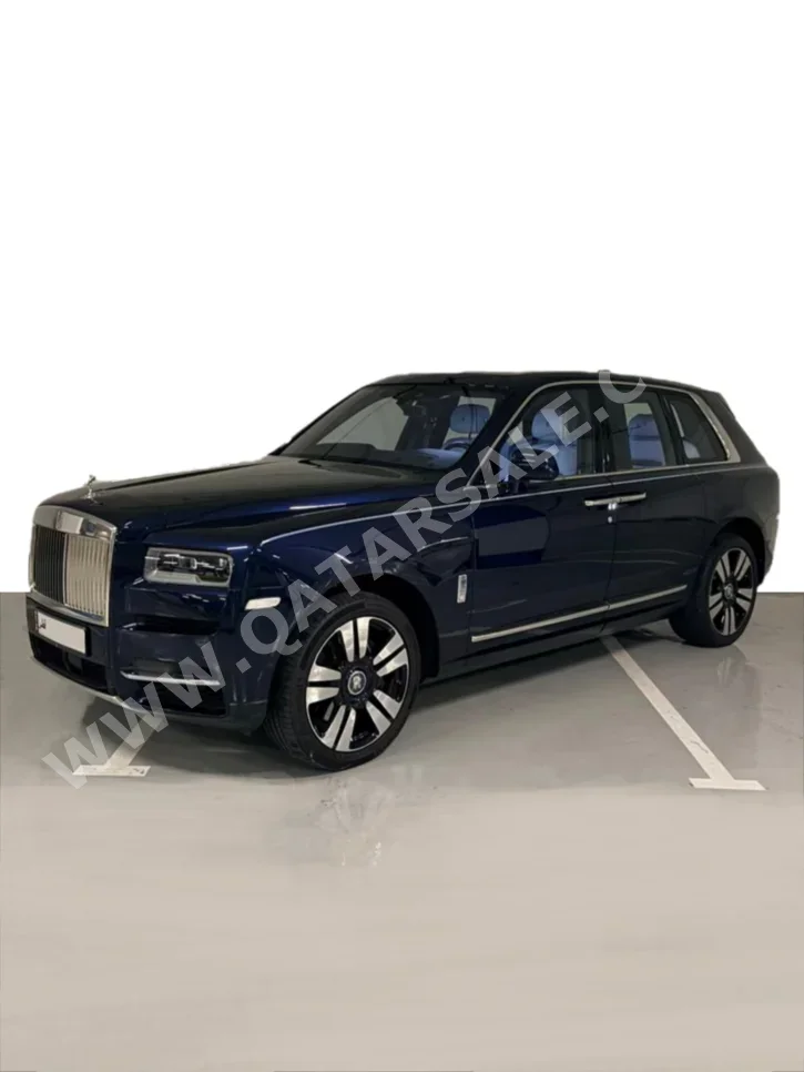 Rolls-Royce  Cullinan  2020  Automatic  68,000 Km  12 Cylinder  Four Wheel Drive (4WD)  SUV  Blue  With Warranty