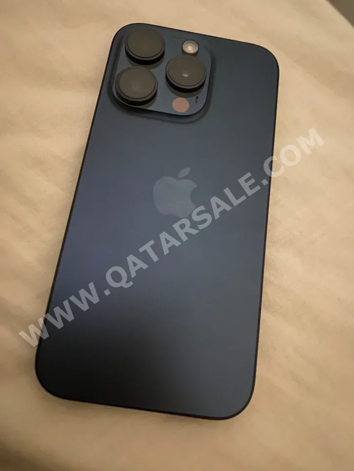 Mobile Phones Apple  - iPhone 15  - Pro  - Black  - 128 GB