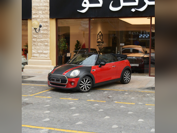 Mini  Cooper  2018  Automatic  189,000 Km  4 Cylinder  Front Wheel Drive (FWD)  Convertible  Red