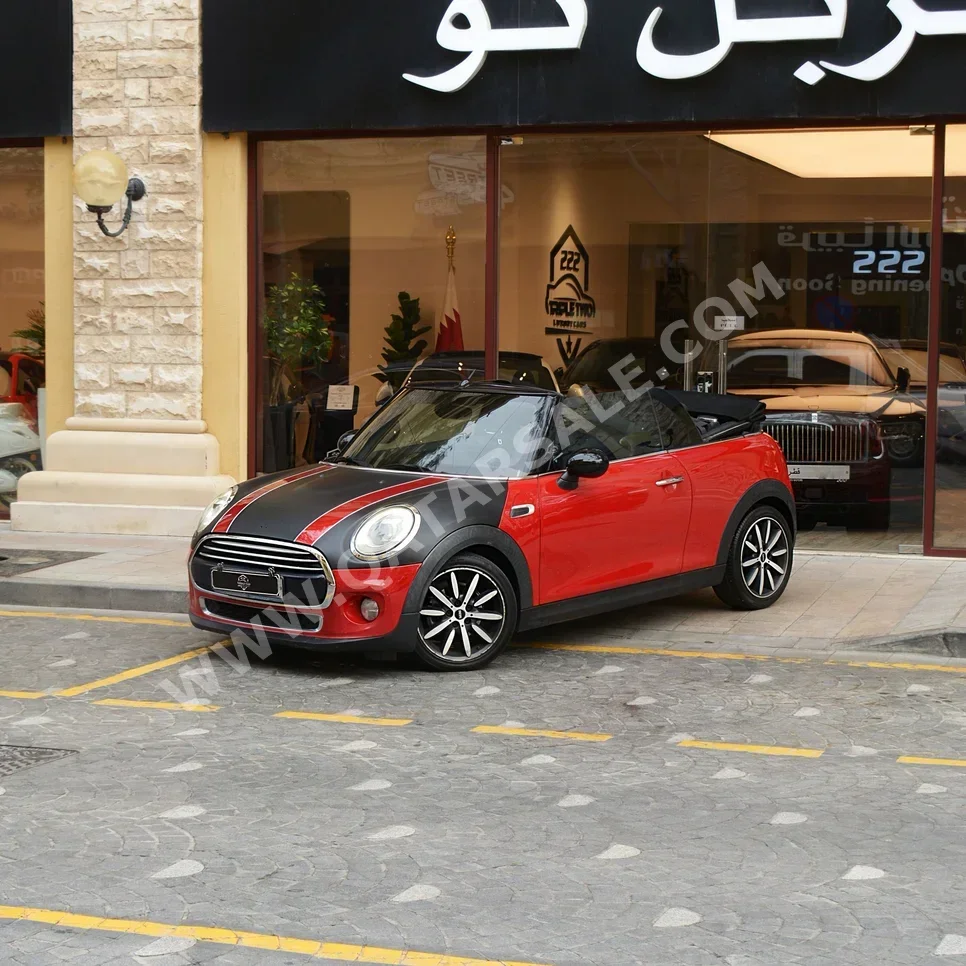 ميني  كوبر  2018  اوتوماتيك  189,000 كم  4 سلندر  سحب امامي  كشف  أحمر