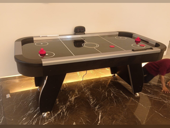 Black & Silver  Hockey Table
