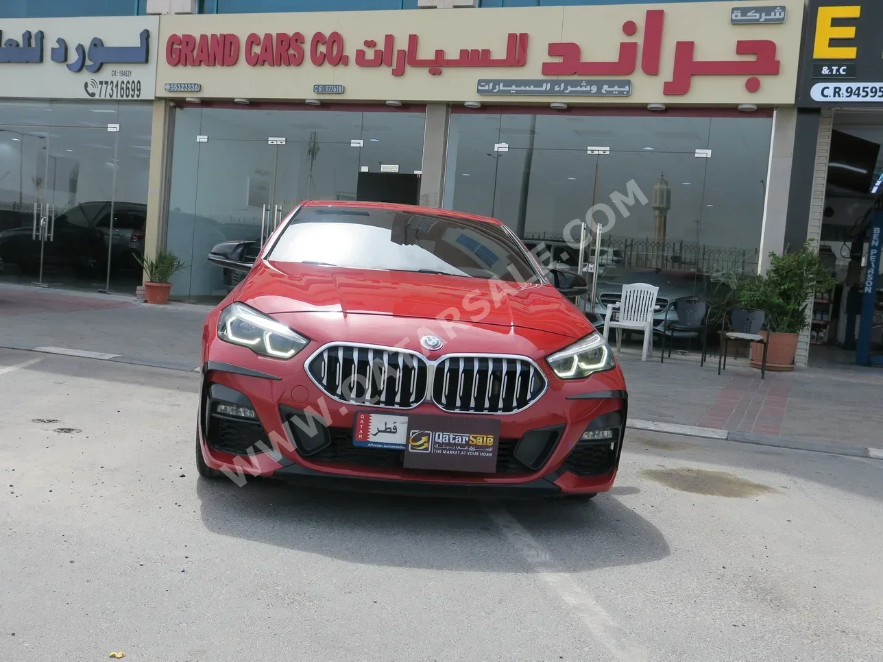 بي ام دبليو الفئة - الثانيه 218i 2021 اوتوماتيك 67,000 كم 4 سلندر سحب امامي سيدان أحمر