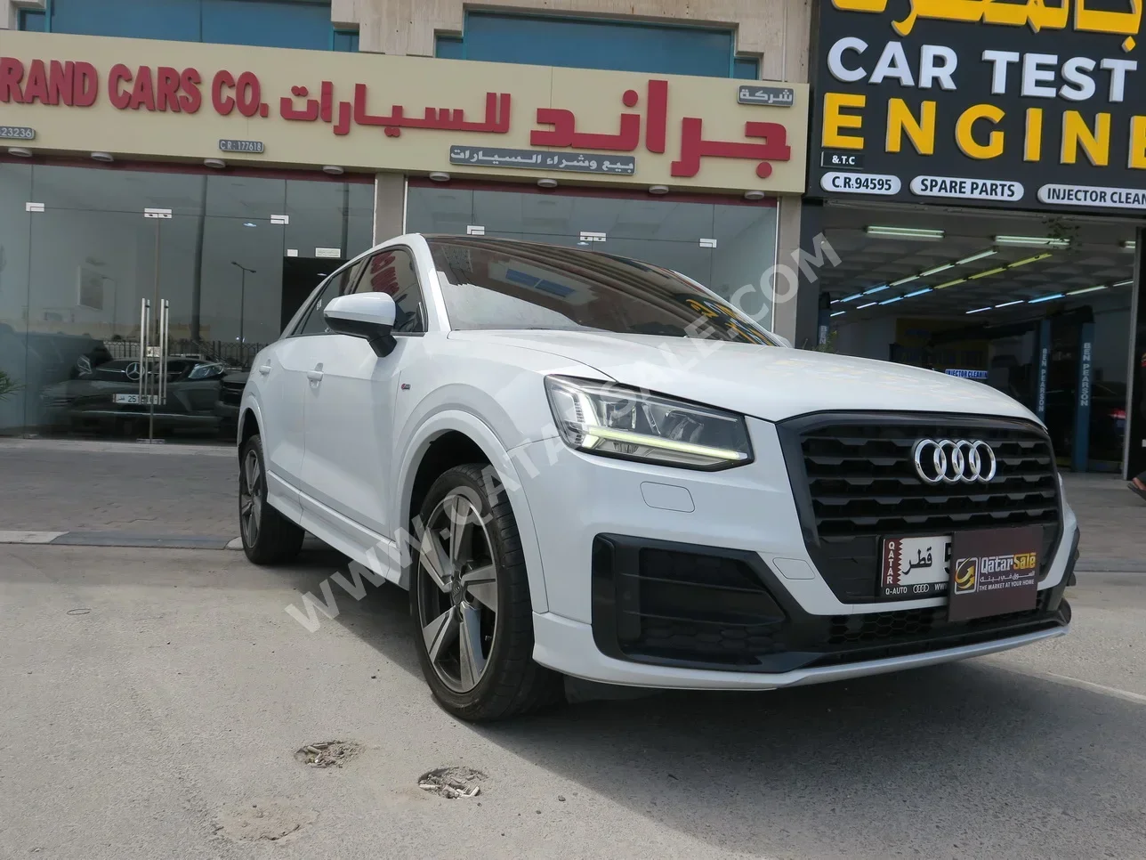 اودي  كيو 2  35 تي اف اس اي  2017  اوتوماتيك  80,000 كم  4 سلندر  سحب امامي  هاتشباك  أبيض