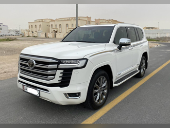 تويوتا  لاند كروزر  في اكس ار توين توربو  2023  اوتوماتيك  82,000 كم  6 سلندر  دفع رباعي  اس يو في  أبيض  تحت الضمان