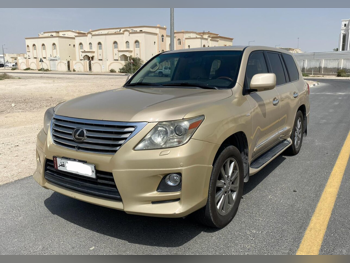 لكزس  ال اكس  570  2010  اوتوماتيك  195,000 كم  8 سلندر  دفع رباعي  اس يو في  ذهبي