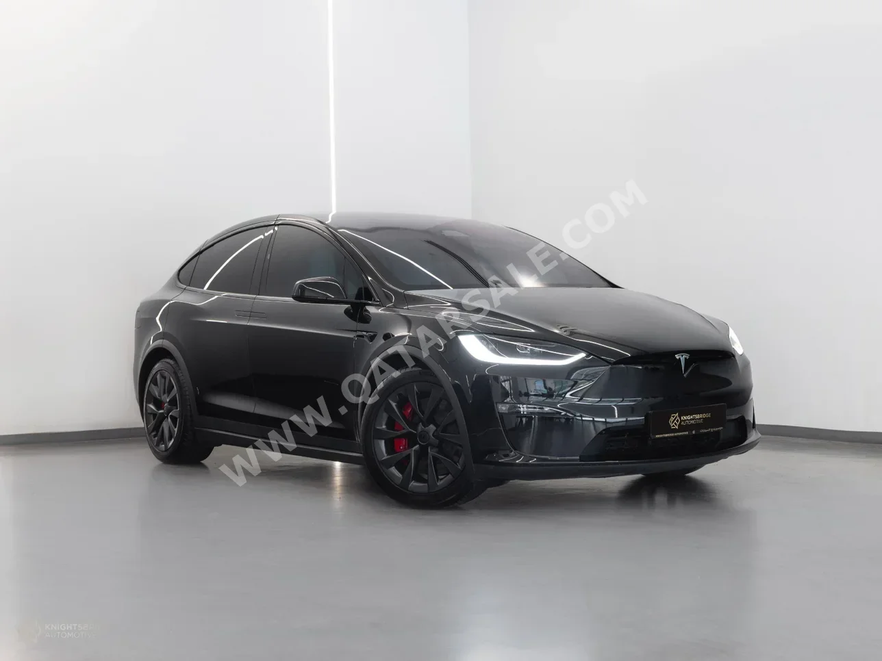 تسلا  مودل اكس  بليد  2024  اوتوماتيك  17,600 كم  0 سلندر  دفع كلي مستمر  سيدان  أسود  تحت الضمان