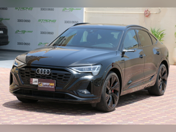 Audi  Q8  E-Tron  2024  Automatic  26,000 Km  0 Cylinder  All Wheel Drive (AWD)  Hatchback  Black  With Warranty