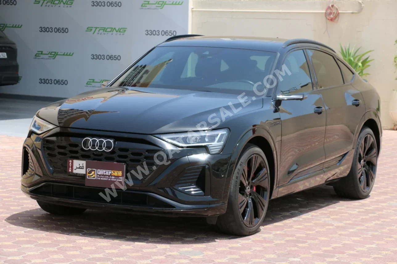 Audi  Q8  E-Tron  2024  Automatic  26,000 Km  0 Cylinder  All Wheel Drive (AWD)  Hatchback  Black  With Warranty