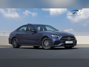مرسيدس - بنز  سي - كلاس  200 اي ام جي  2026  اوتوماتيك  0 كم  4 سلندر  دفع خلفي  سيدان  أزرق غامق  تحت الضمان
