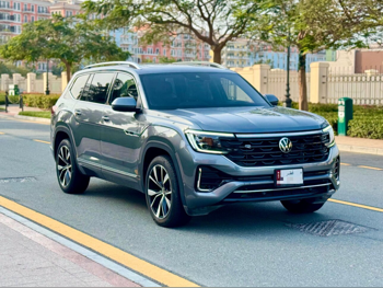 فوكس واغن  تيراماونت  ار لاين  2024  اوتوماتيك  45,000 كم  6 سلندر  دفع رباعي  اس يو في  رمادي  تحت الضمان