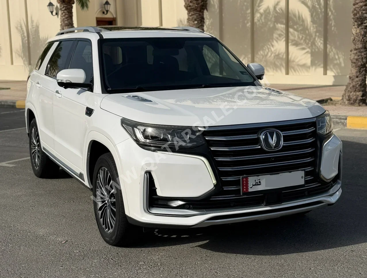Changan CS 95 2022 Automatic 139,000 Km 4 Cylinder Four Wheel Drive (4WD) SUV White — image 1