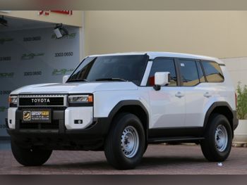 Toyota  Prado  2024  Automatic  50,000 Km  4 Cylinder  Four Wheel Drive (4WD)  SUV  White  With Warranty