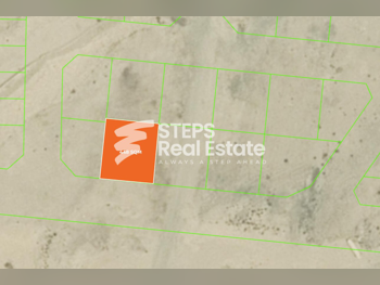 اراضي للبيع  في الوكرة  - الوكير  -المساحة 448 متر مربع