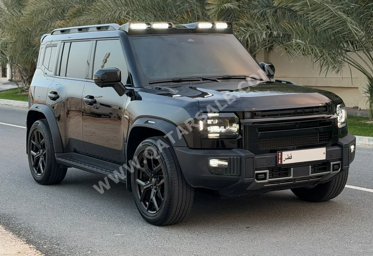 Jetour  T2  Luxury  2025  Automatic  54,000 Km  4 Cylinder  Four Wheel Drive (4WD)  SUV  Black  With Warranty