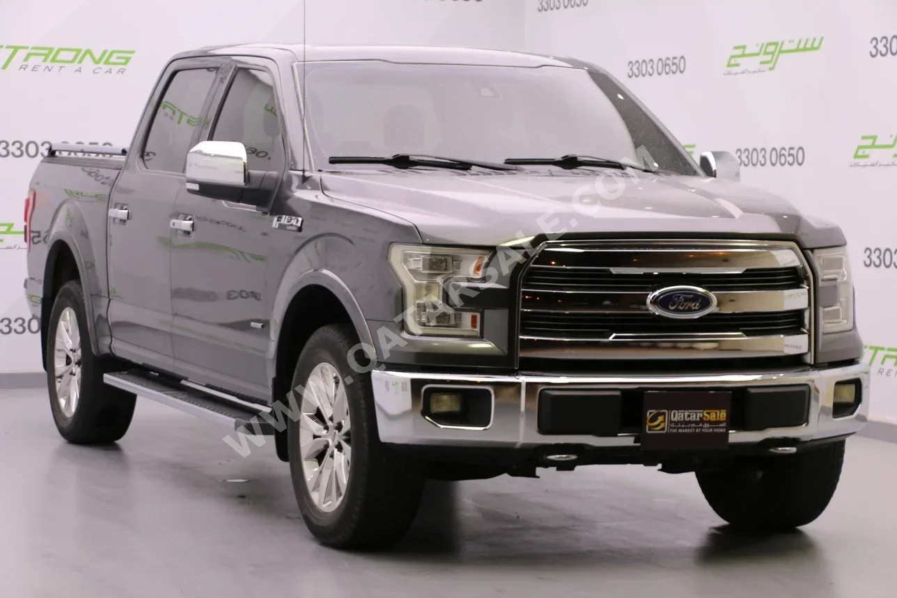 فورد  أف  150 لاريت  2016  اوتوماتيك  188,000 كم  6 سلندر  دفع رباعي  بيكب  رمادي  تحت الضمان