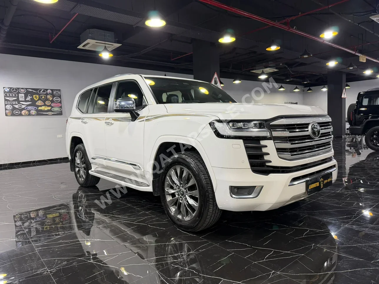 تويوتا  لاند كروزر  في اكس ار توين توربو  2025  اوتوماتيك  54,000 كم  6 سلندر  دفع رباعي  اس يو في  أبيض  تحت الضمان