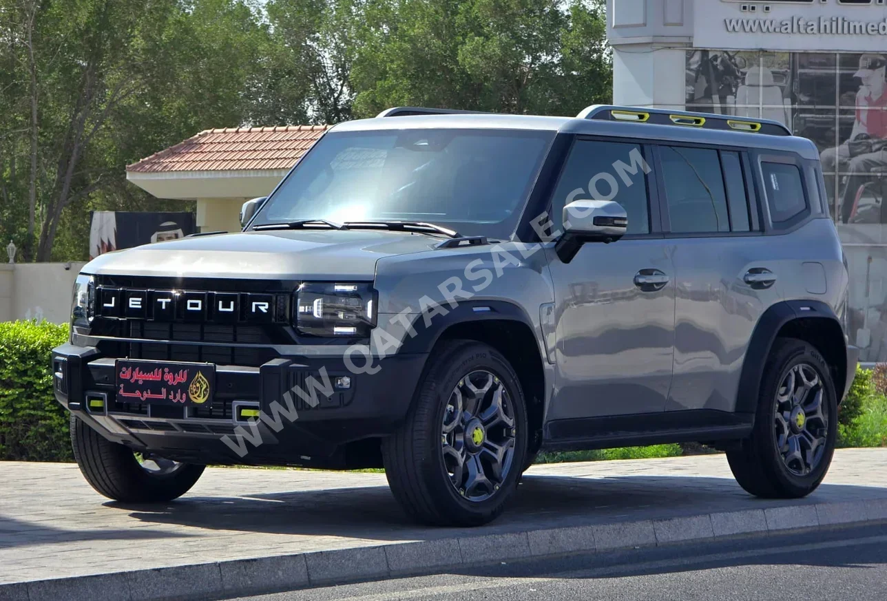 Jetour  T2  2025  Automatic  34,000 Km  4 Cylinder  Four Wheel Drive (4WD)  SUV  Gray  With Warranty