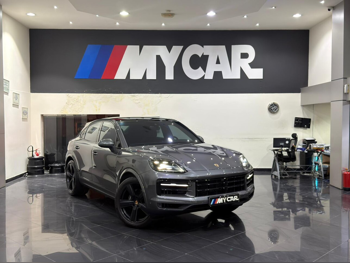 Porsche  Cayenne  Coupe  2025  Automatic  7,000 Km  6 Cylinder  All Wheel Drive (AWD)  SUV  Gray  With Warranty