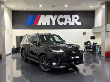 Lexus  LX  600 F Sport  2026  Automatic  10,000 Km  6 Cylinder  Four Wheel Drive (4WD)  SUV  Black  With Warranty