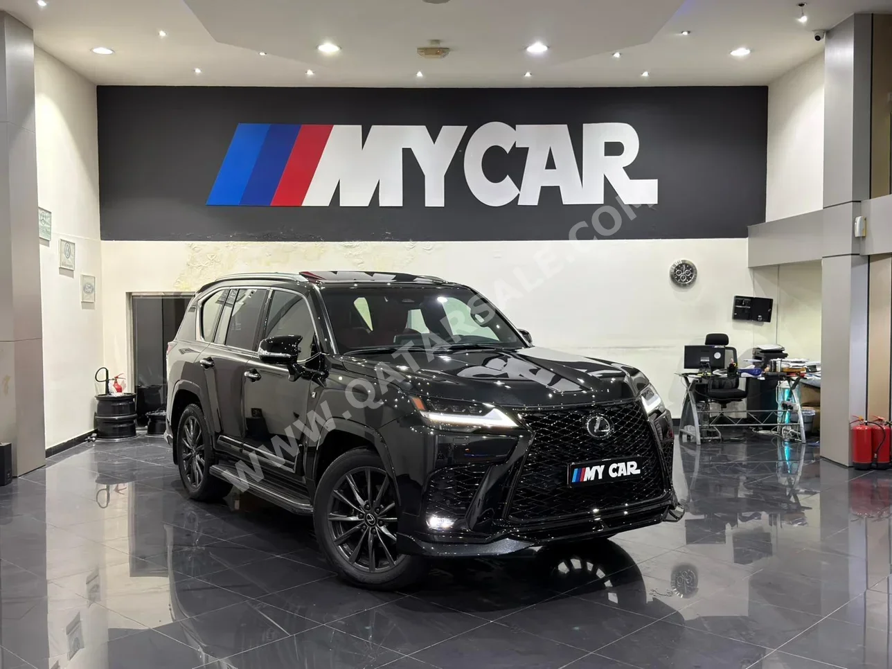 لكزس  ال اكس  600 اف سبورت  2026  اوتوماتيك  10,000 كم  6 سلندر  دفع رباعي  اس يو في  أسود  تحت الضمان