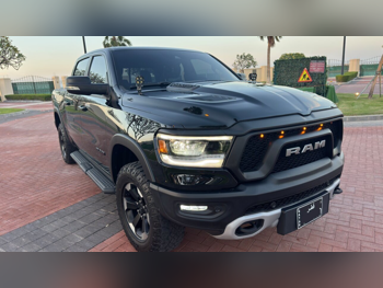 دودج  رام  ريبل  2021  اوتوماتيك  41,355 كم  8 سلندر  دفع رباعي  بيكب  أسود  تحت الضمان