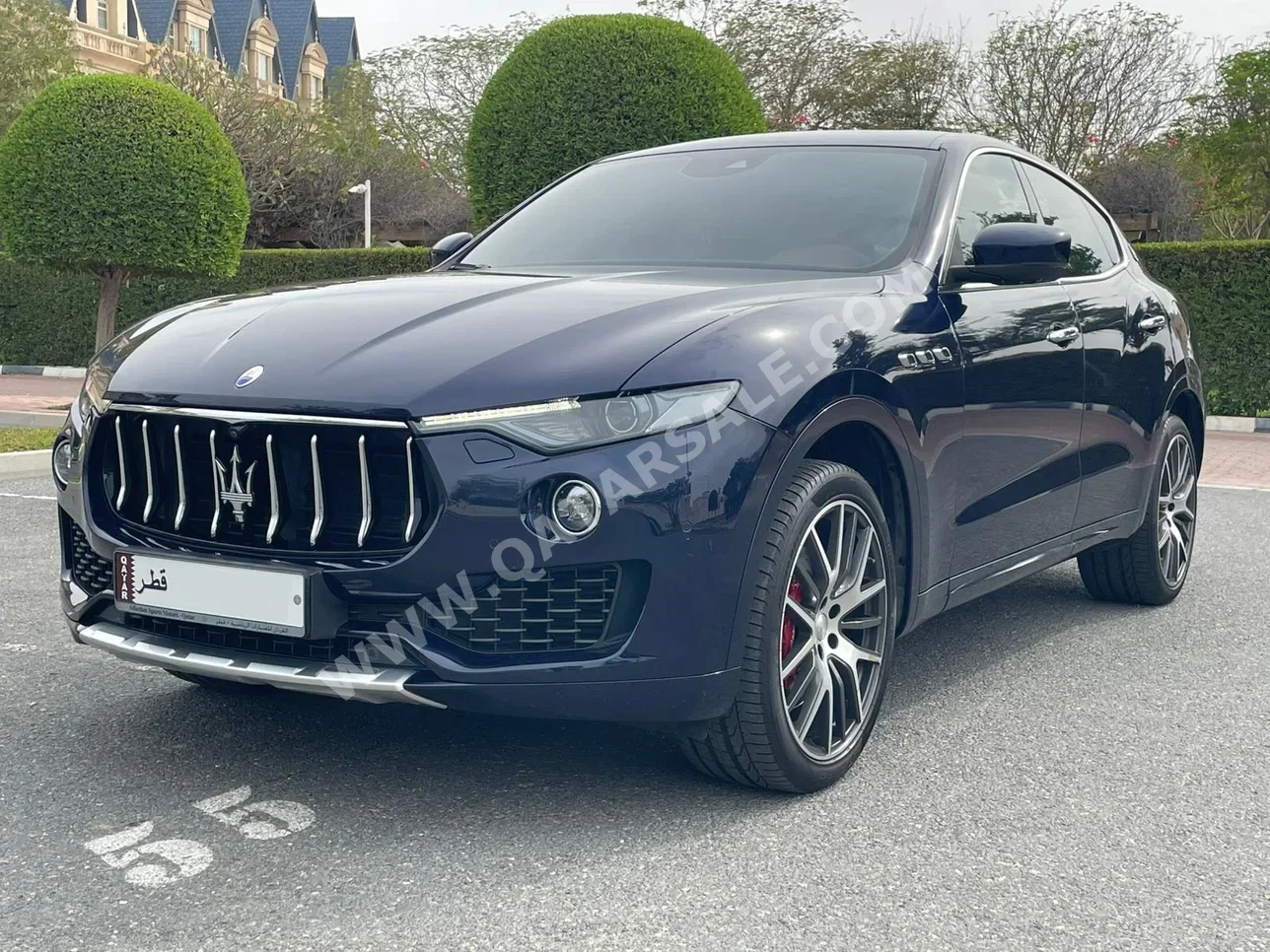 Maserati  Levante  S  2017  Automatic  68,000 Km  6 Cylinder  All Wheel Drive (AWD)  SUV  Dark Blue
