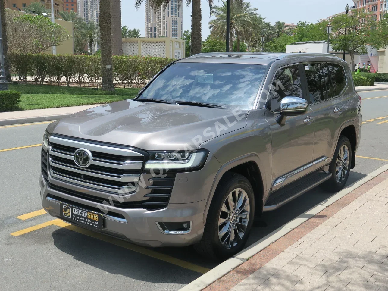 تويوتا  لاند كروزر  في اكس ار توين توربو  2023  اوتوماتيك  30,000 كم  6 سلندر  دفع رباعي  اس يو في  برونزي  تحت الضمان