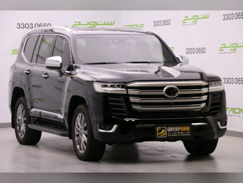 Toyota  Land Cruiser  VXR Twin Turbo  2023  Automatic  82,000 Km  6 Cylinder  Four Wheel Drive (4WD)  SUV  Black