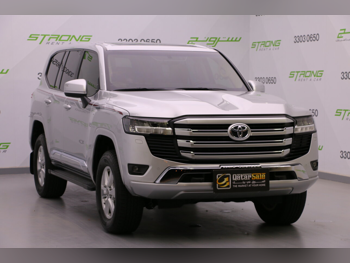 Toyota  Land Cruiser  GXR Twin Turbo  2022  Automatic  86,000 Km  6 Cylinder  Four Wheel Drive (4WD)  SUV  Silver  With Warranty