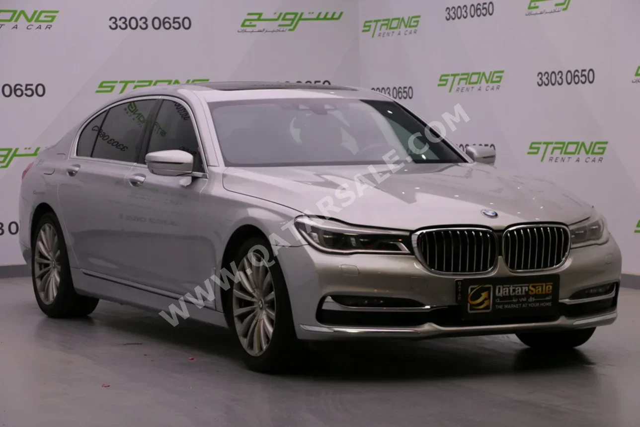 BMW  7-Series  730 Li  2016  Automatic  200,000 Km  4 Cylinder  Rear Wheel Drive (RWD)  Sedan  Silver