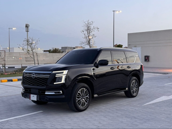 Nissan  Patrol  Titanium  2025  Automatic  33,000 Km  6 Cylinder  Four Wheel Drive (4WD)  SUV  Black  With Warranty